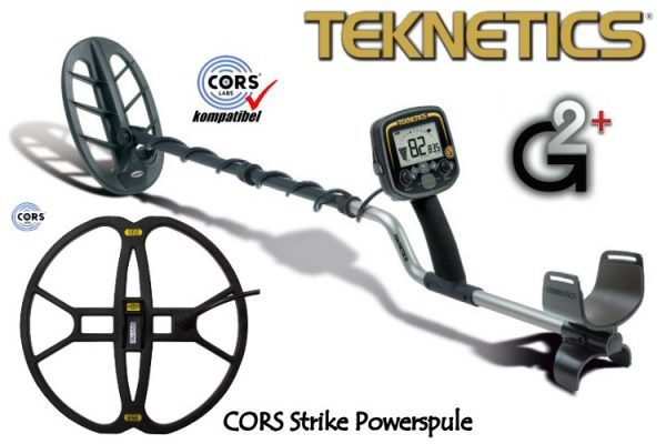 Teknetics G2+ mit CORS Strike Hochleistungsspule